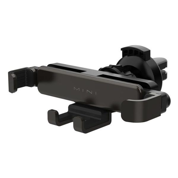 HAMTOD Mini Car Air Outlet Gravity Bracket Phone Holder (Matte Black) - Image 2