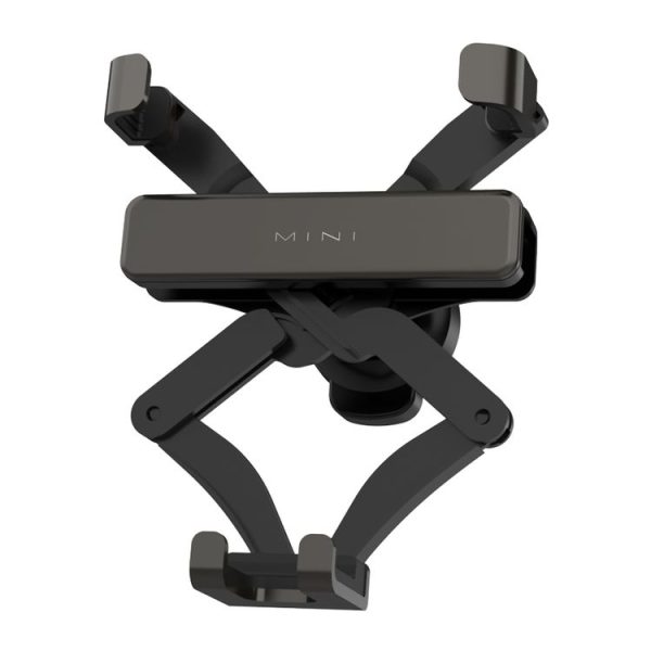 HAMTOD Mini Car Air Outlet Gravity Bracket Phone Holder (Matte Black) - Image 3