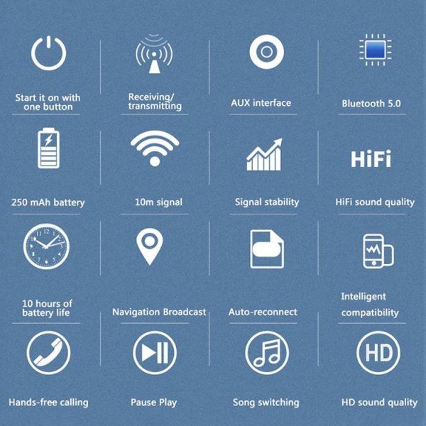 BR01 Car Bluetooth 5.0 Wireless Audio Receiver Transmitter - Image 6