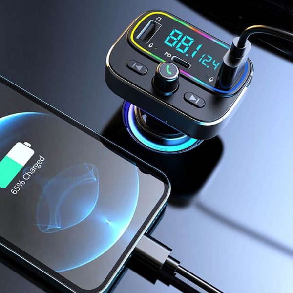 BT66 Car Bluetooth FM Transmitter Bluetooth MP3 Player - Image 7
