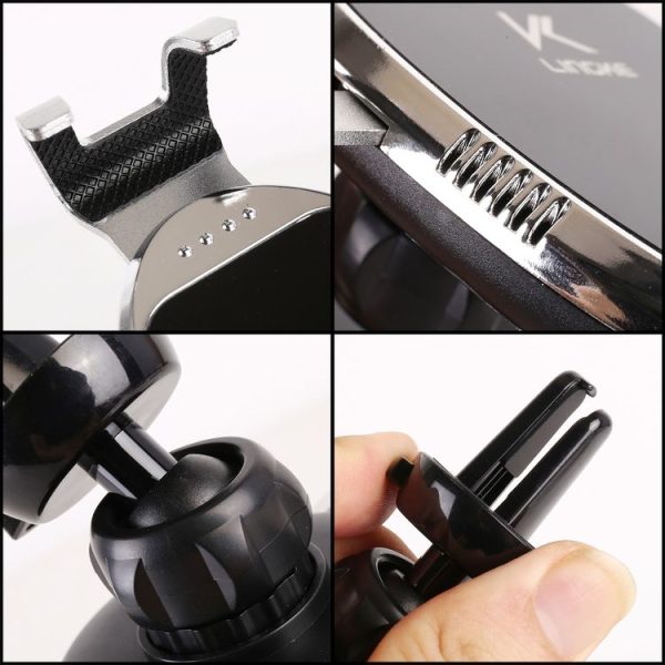 LINGKE Car Air Outlet Snap-in Gravity Mobile Phone Holder - Image 4