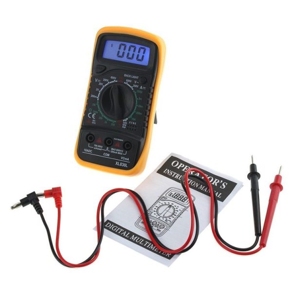 XL830L LCD Backlit Handheld Digital Multimeter - Image 7