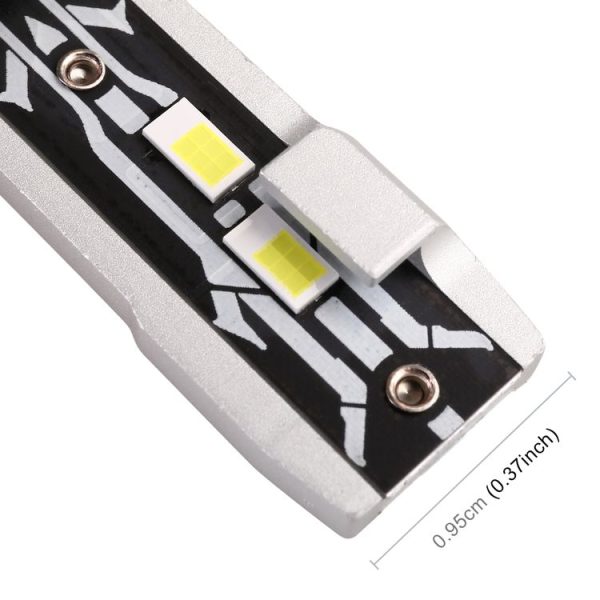 1 Pair H4 DC9-18V / 20W / 6000K / 3000LM Car LED CSP Lamp Beads Headlight - Image 4