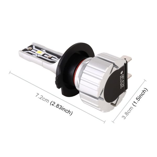 1 Pair H7 DC9-18V / 20W / 6000K / 3000LM Car LED CSP Lamp Beads Headlight - Image 3