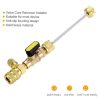 R410A R22 Spool Remover Installation Tool with Dual Size SAE 1 / 4 and 5 / 16 Ports - Image 2