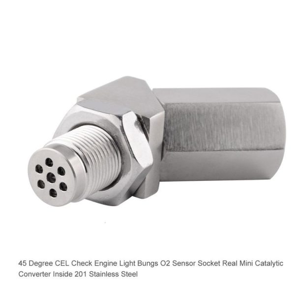 Car 45 Degree Oxygen Sensor M18x1.5 Adapter - Image 2