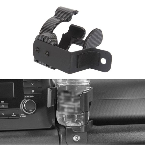 Car Multifunctional Carbon Fiber Water Cup Holder for Suzuki Jimny 2019-2020 - Image 4