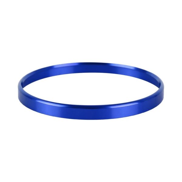 Car Headlight Switch Decorative Ring for Volkswagen Golf (Blue) - Image 2