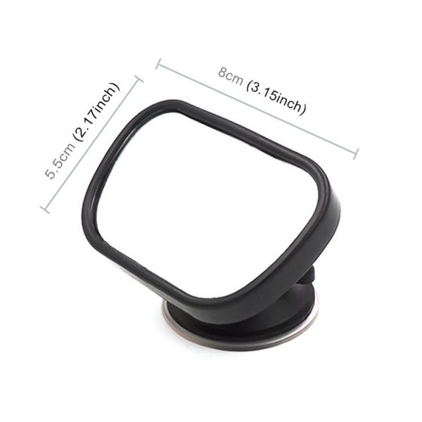 2 PCS Car Child Baby Safety Seat Observation Viewing Rearview Mirror - Image 2