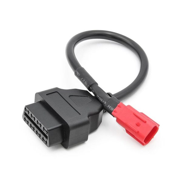 16Pin to 6Pin Motorcycles OBD2 Conversion Cable OBDII Diagnostic Adapter Cable for Honda - Image 2