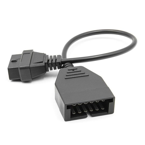 12Pin to 16Pin Car OBD2 Conversion Cable OBDII Diagnostic Adapter Cable for GM - Image 2
