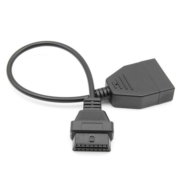 12Pin to 16Pin Car OBD2 Conversion Cable OBDII Diagnostic Adapter Cable for GM - Image 3