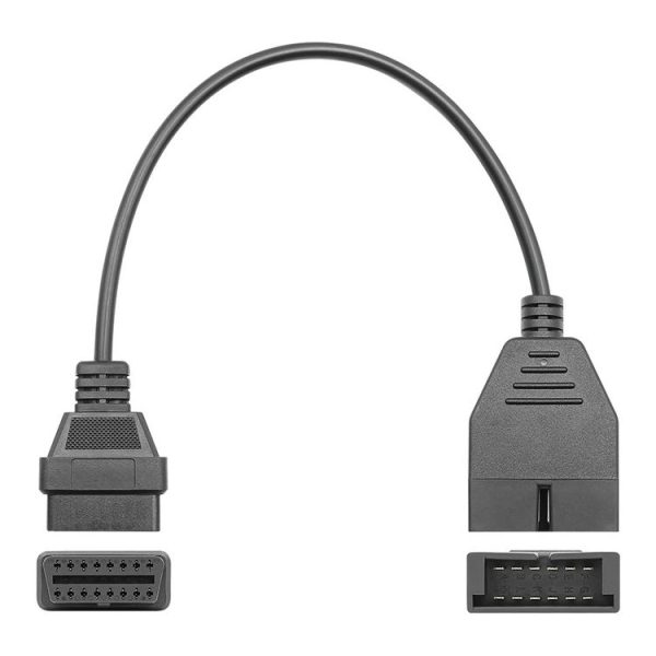 12Pin to 16Pin Car OBD2 Conversion Cable OBDII Diagnostic Adapter Cable for GM - Image 4