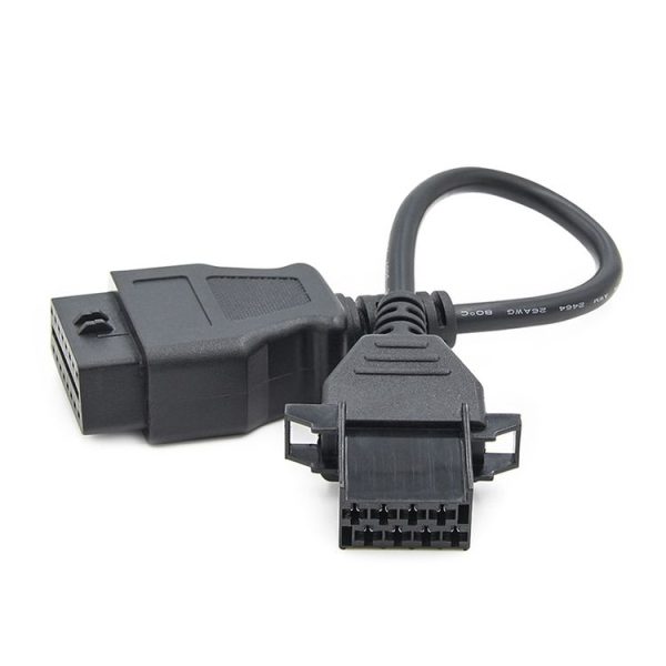 8Pin to 16Pin Car OBD2 Conversion Cable OBDII Diagnostic Adapter Cable for Volvo - Image 3