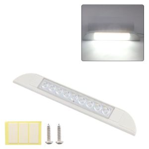 RV / Yacht Awning LED Strip Light DC12-28V with 9 LEDs Lamp Beads (White)