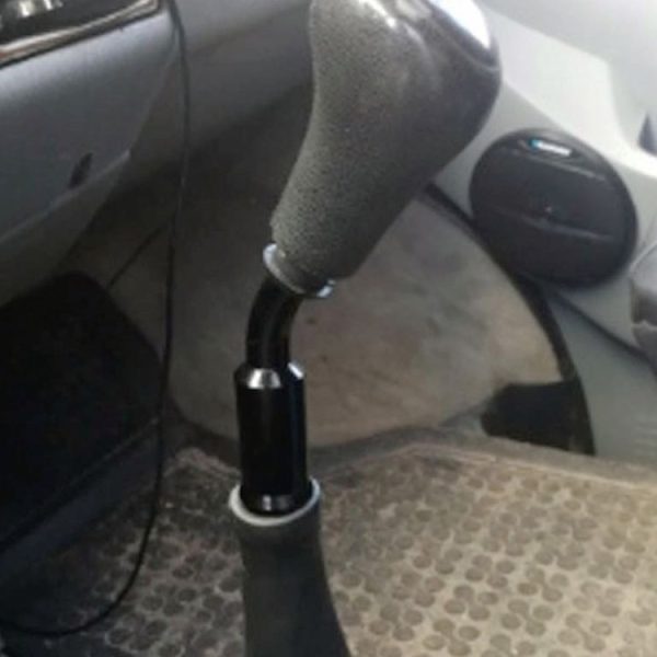 Car Modified Racing Quick Curved Gear Lever Extension Rod for Volkswagen T4 1990-2003 (Red) - Image 7