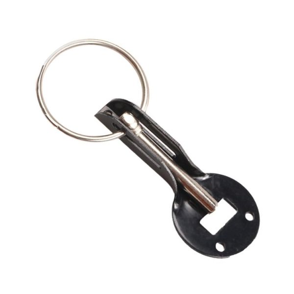 Universal Car Aluminum Alloy Mount Hood Pin Bonnet Lock (Black) - Image 4