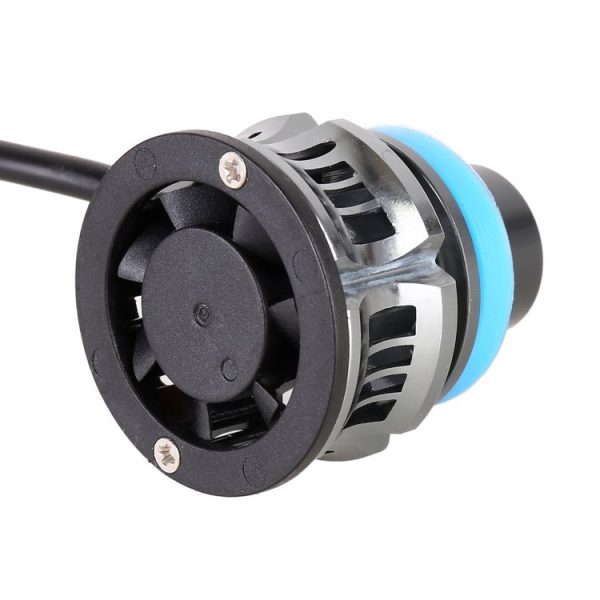 1 Pair H11 27W / DC12V Car Aluminum Alloy LED Headlight (Lime Green) - Image 5