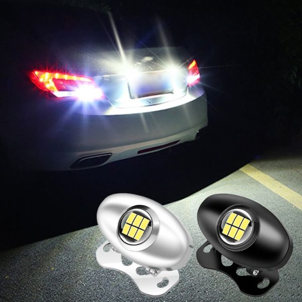 Car Adjustable LED Super Bright Reversing Light (Black) - Image 2