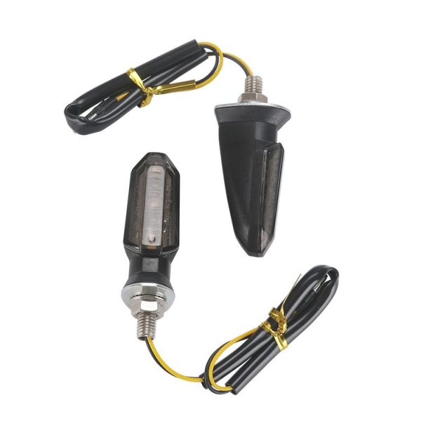 4 PCS MK-200 3LED Highlight Motorcycle Turn Signal Light (Black) - Image 4