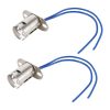 1 Pair Car 1157 Bulb Holder Base Female Socket with Cable