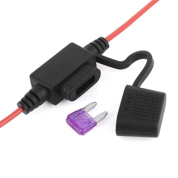 12V 14AWG Alligator Clip to SAE Cable Quick Release Cable Car Solar Charging Extension Cord - Image 3