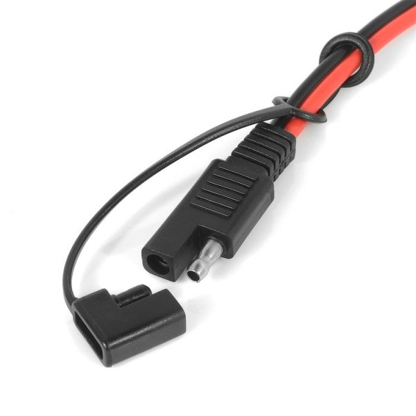12V Car Charger Cigarette Lighter Extension Cord Female Socket with Quick Disconnect Wire Harness - Image 3