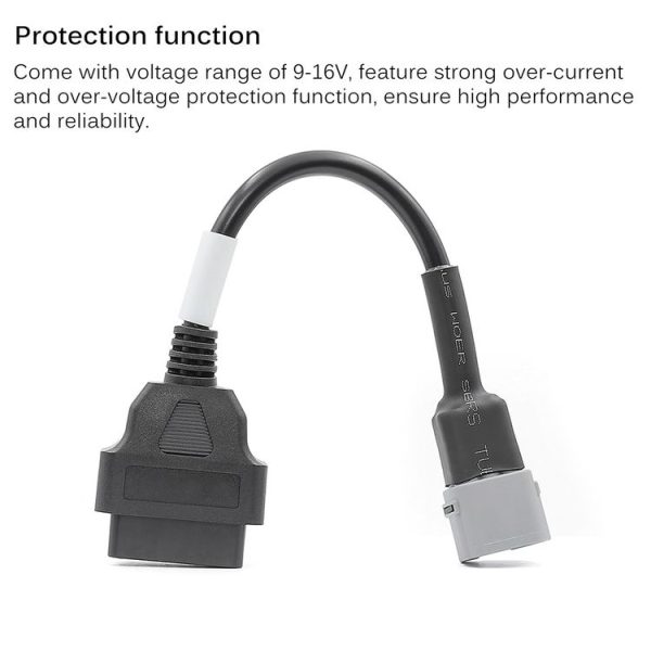Motorcycle OBD 16PIN Female to 6PIN Connector Cable for Suzuki - Image 4