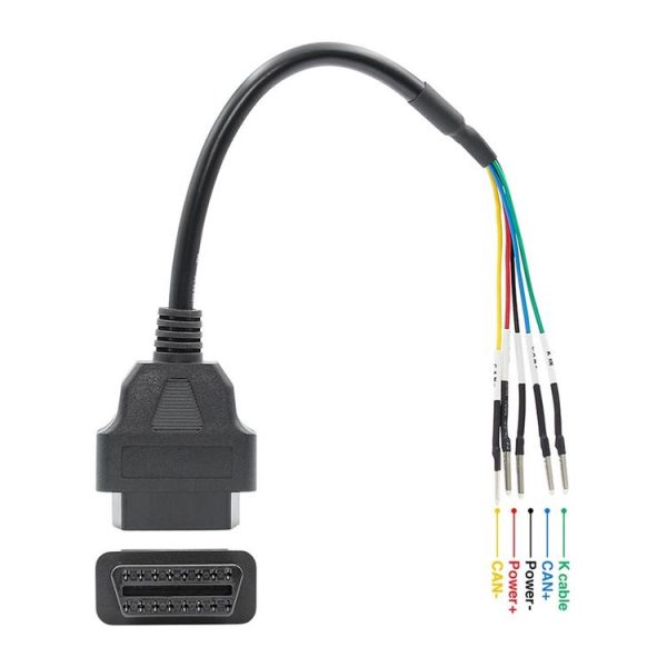 OBD2 Female 16 Pin K+can Line Jumper Tester Car Diagnostic Cable - Image 4