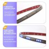 S20-200CM 200cm DC12V-24V Car Rear LED RGB Daytime Running Lights Strip Colorful Lamp - Image 3