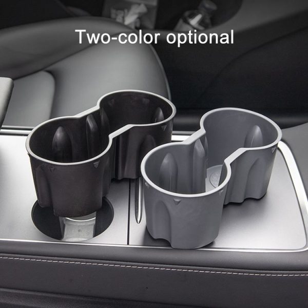 SHUNWEI SD-1054 Car Water Cup Holder for Tesla Model 3 / Y 2021-2022 (Black) - Image 2
