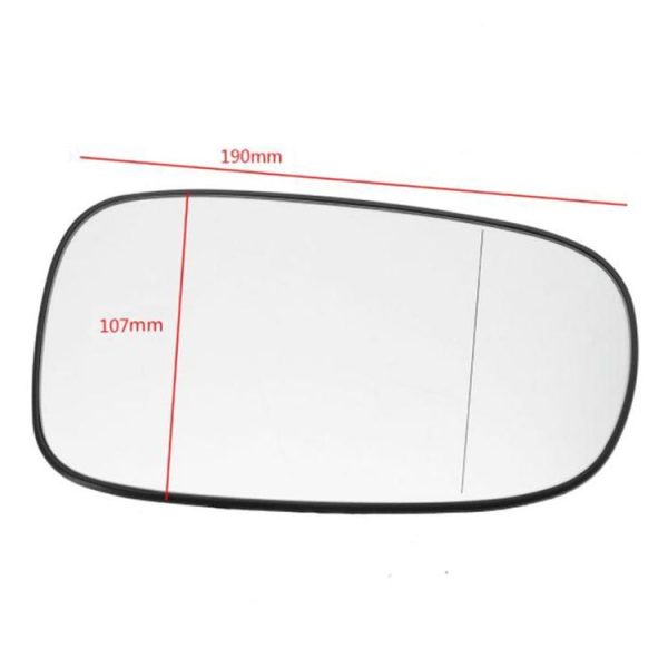 Car Left Side Wide-angle Rearview Mirror 30495 for Saab 93 2003-2010, Right Drive - Image 4