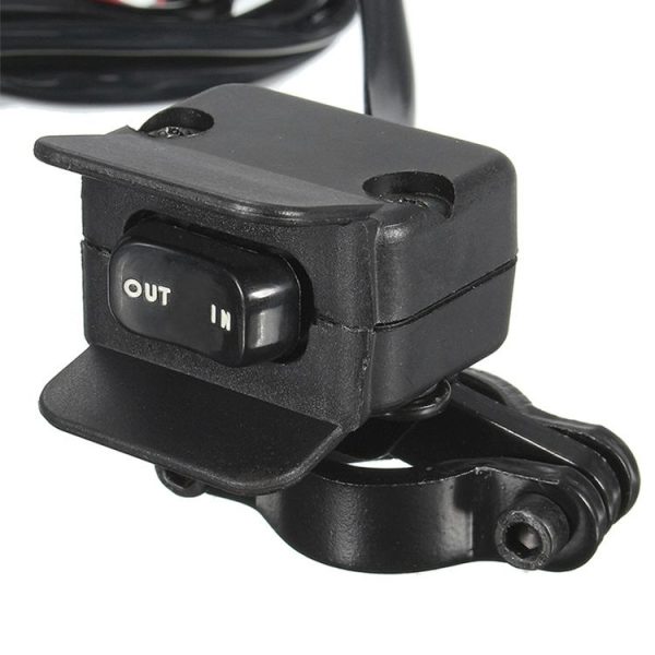 Motorcycle ATV / UTV Winch Rocker Switch Handlebar Control Line Warn Kits - Image 3