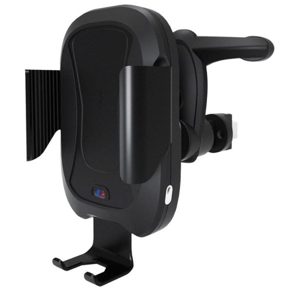 CS-984A1 Car Air Outlet Wireless Infrared Sensor Mobile Phone Charging Stand Holder (Black)