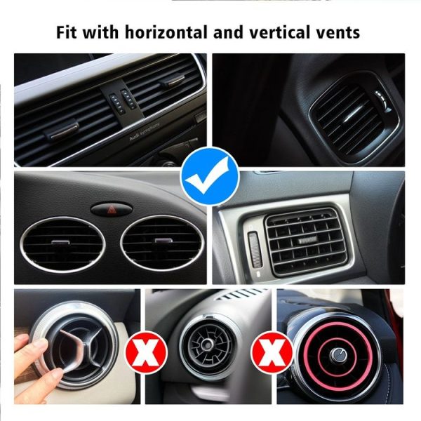 CS-984A1 Car Air Outlet Wireless Infrared Sensor Mobile Phone Charging Stand Holder (Black) - Image 11