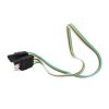 4 Pin Trailer Light Wire Harness Extension 18 Gauge 4-Way Flat Wiring Connector - Image 3