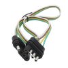 4 Pin Trailer Light Wire Harness Extension 18 Gauge 4-Way Flat Wiring Connector - Image 4