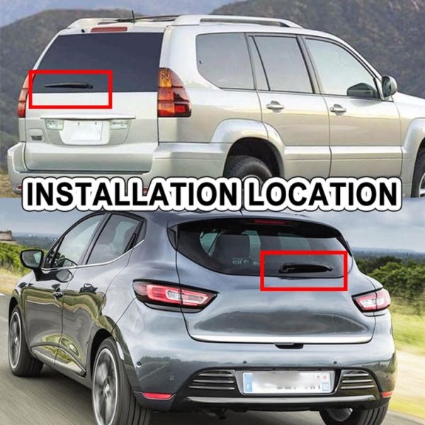 JH-BZ10 For Mercedes-Benz A160 / 180 W169 2005-2012 Car Rear Windshield Wiper Arm Blade Assembly A 169 820 00 44 - Image 7