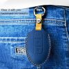 Nissan Car Cowhide Leather Key Protective Cover Key Case, Three Keys Tailgate Version (Brown) - Image 6