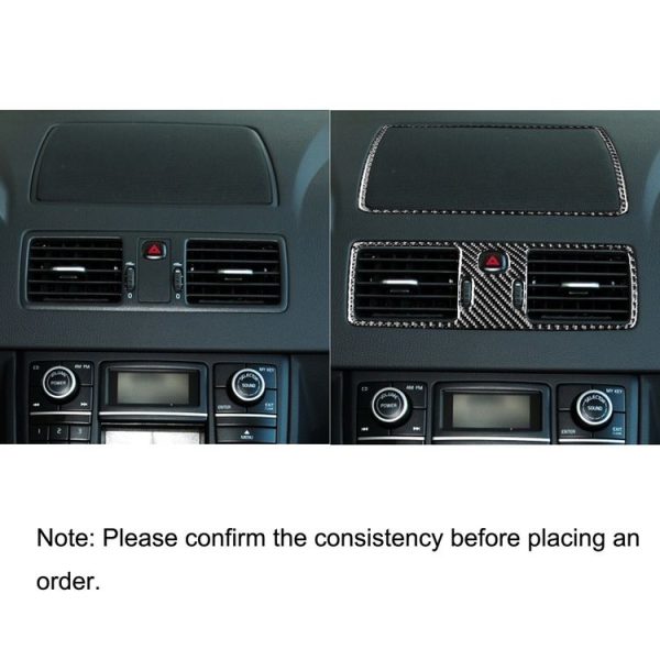 6 in 1 Car Carbon Fiber Navigation Set Decorative Sticker for Volvo XC90 2003-2014, Left and Right Drive Universal - Image 7