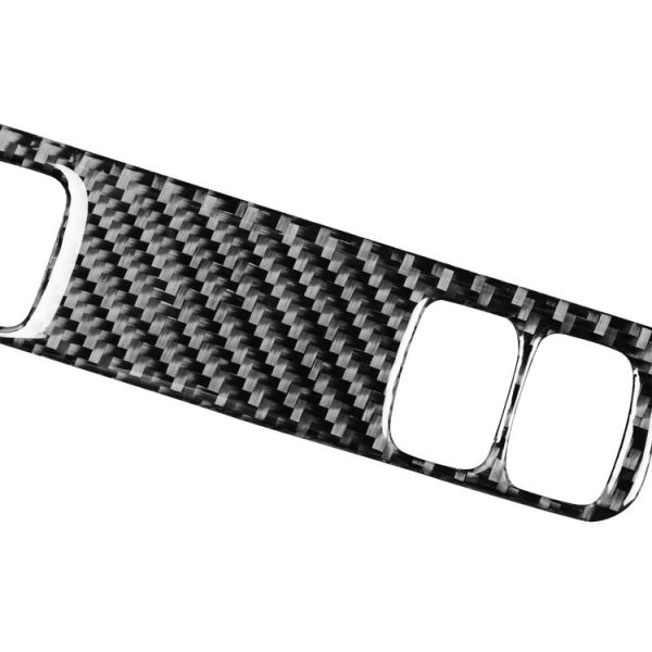 7 in 1 Car Carbon Fiber Gear Set B Decorative Sticker for Volvo XC90 2003-2014, Left Drive - Image 3