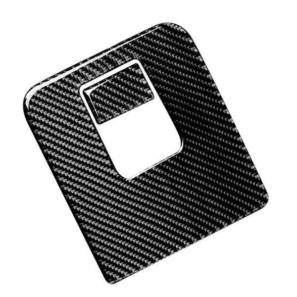 Car Carbon Fiber Storage Box Panel Solid Color Decorative Sticker for BMW G01 X3 2018-2020 / G02 X4 2019-2020, Left and Right Drive Universal - Image 2