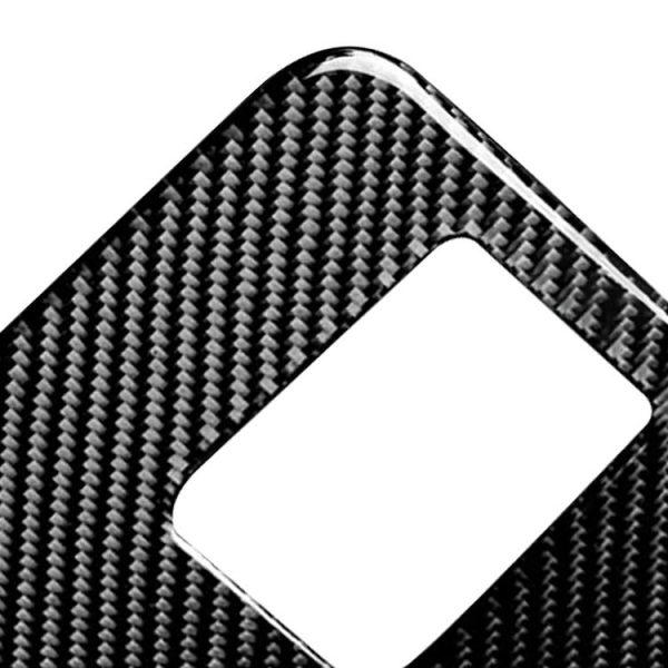 Car Carbon Fiber Storage Box Panel Solid Color Decorative Sticker for BMW G01 X3 2018-2020 / G02 X4 2019-2020, Left and Right Drive Universal - Image 3