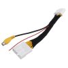 Renault Car 24Pin Video Input Switch Reverse Parking Camera RCA Adapter Cable - Image 2