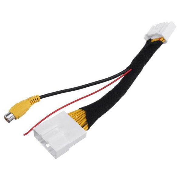 Renault Car 24Pin Video Input Switch Reverse Parking Camera RCA Adapter Cable - Image 2
