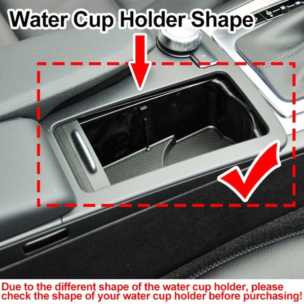 Mercedes-Benz W204 / W212 2008-2015 Left Driving Car Water Cup Holder 2046802391 (Red) - Image 6