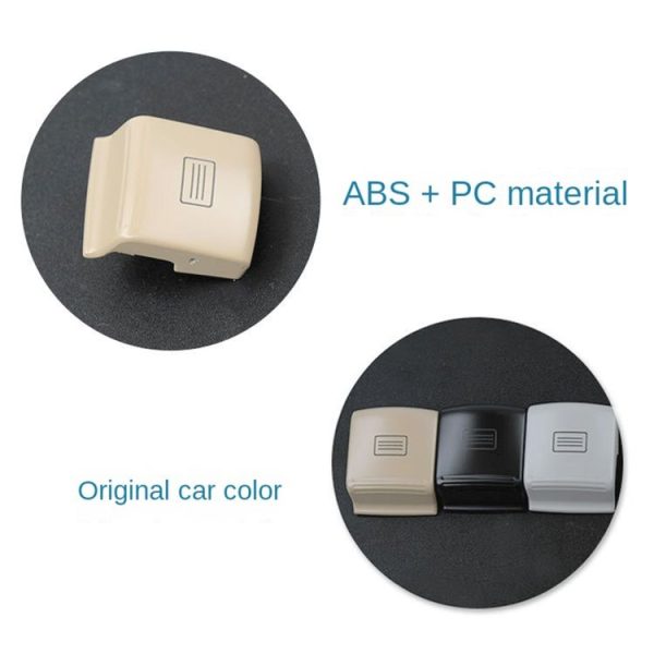 Mercedes-Benz W221 2006-2013 Left Driving Car Sunroof Switch Button Dome Light Button (Grey) - Image 3