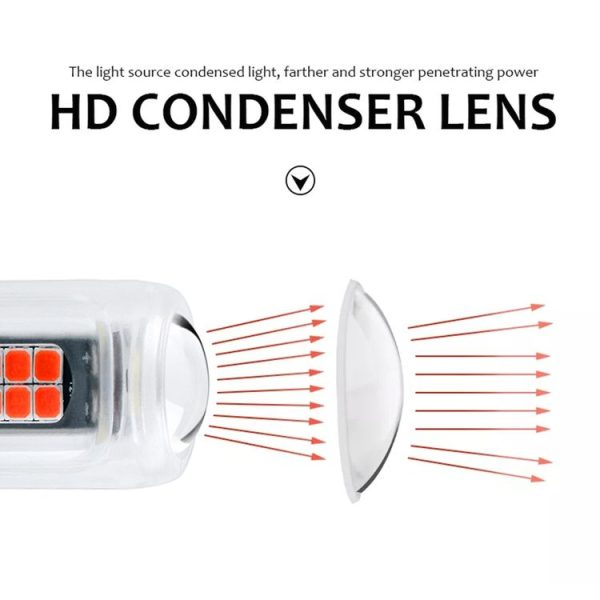 2pcs 1157 DC12V / 2.16W / 0.18A / 480LM Car LED Brake Light (White Light) - Image 4