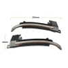 1 Pair For Audi A4 B8 Car Dynamic LED Turn Signal Light Rearview Mirror Flasher Water Blinker (Transparent Black) - Image 3