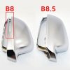 1 Pair For Audi A4 B8 Car Dynamic LED Turn Signal Light Rearview Mirror Flasher Water Blinker (Transparent Black) - Image 7